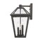 Z-Lite Talbot 3 Light Outdoor Wall Sconce, Oil Rubbed Bronze And Seedy 579B-ORB - alternate 2